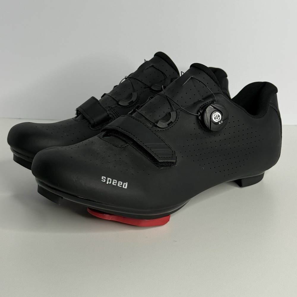 SPEED Black Road Bike Cycling Shoes Size 47 US 12.5